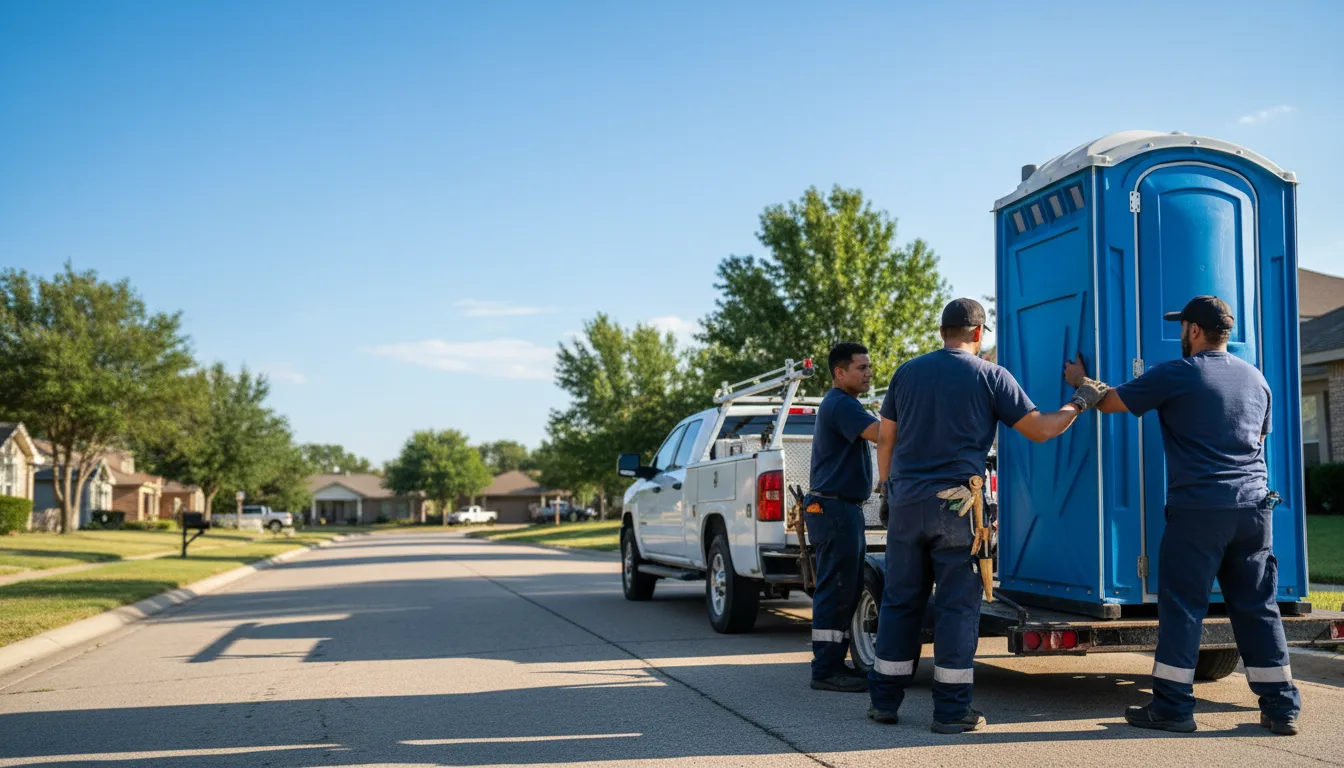 Portable Toilet Rental in Waverly, IL near me